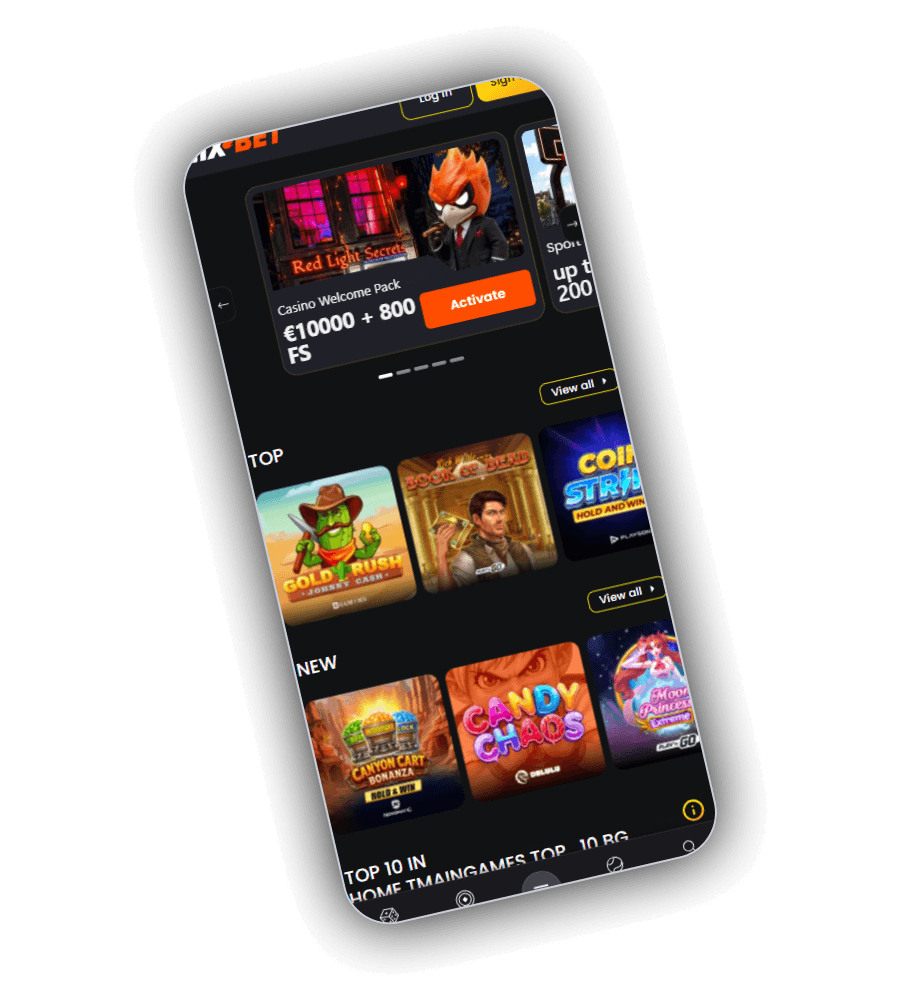 NixBet Casino Lobby