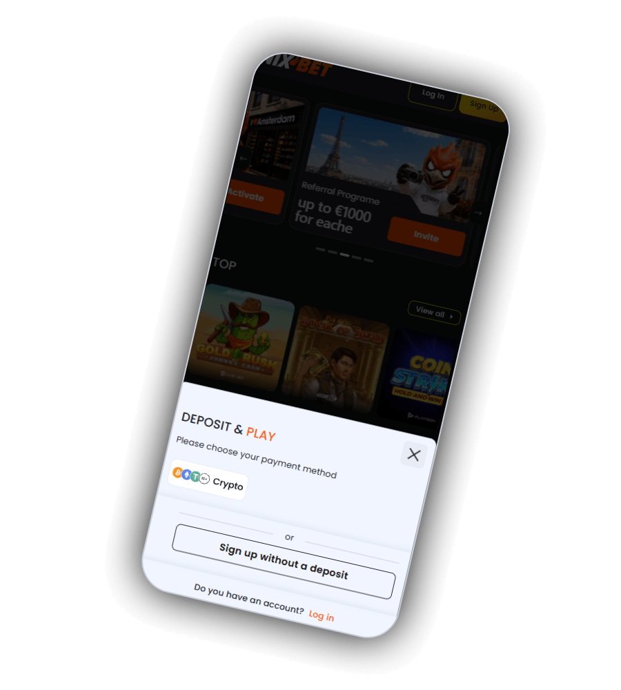 NixBet Casino Payment Methods